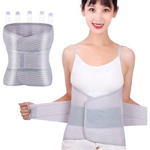 32cm Widen Neoprene Steel Bar Lumbar Support Belt Pain Relief Lower Back Brace Belt Waist Protection Orthopedic Disc Herniation