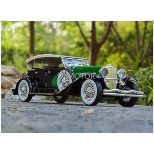 Signature 1/18 For Duesenberg 1934 Metal Diecast Model CAR Kids Gifts Collection Display Ornaments