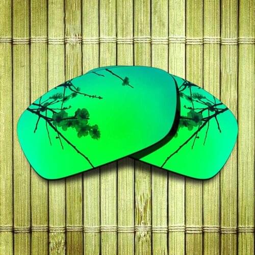 Polarized Replacement Lense For-Oakley Hijinx Sunglasses Frame True Color Mirrored Coating - Green Options