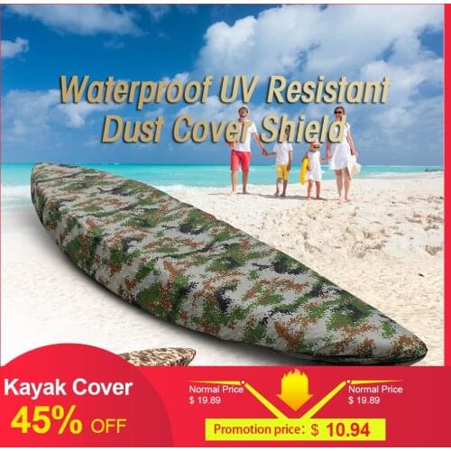 Professional Universal Kayak Cover Canoe Waterproof Kayak Boat Canoe Storage Transport Dust Cover Inflatable Boat Cover Shield