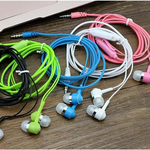 Qijiagu 3.5mm Wired Earphones for PC computer Smartphone With Mic