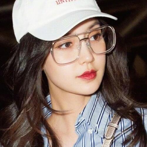SAKFHIA Women's Sunglasses Transparent Glasses