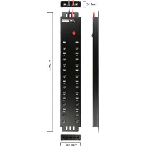 Sipolar a-812 new design usb por hub 16/ 20/30/32 port usb hub for tablet phone charging and sync rack mount usb charger