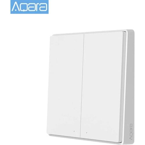 Original Aqara D1 Smart Switch Light Remote Control ZiGBee wifi Wireless Key Wall Switch work with mijia Mi Home APP