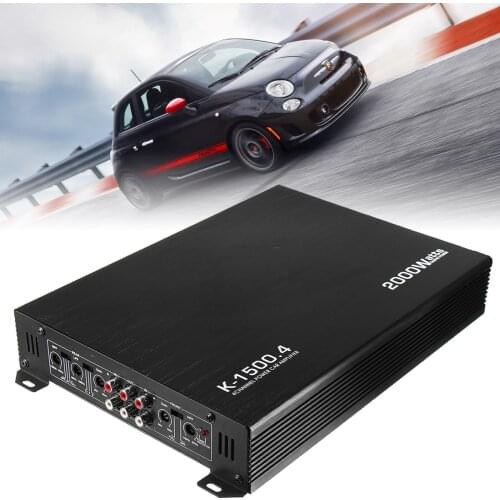 2000W 4 Channel Car Audio Amplifier Speaker Auto Powerful Stereo Amp Power Amplifier Subwoofer Accessories
