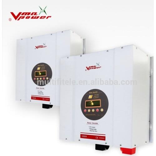 Vmaxpower pure sine wave inverter 6kva solar home system 6KW 48V charger MPPT controller off grid hybrid solar power inversor