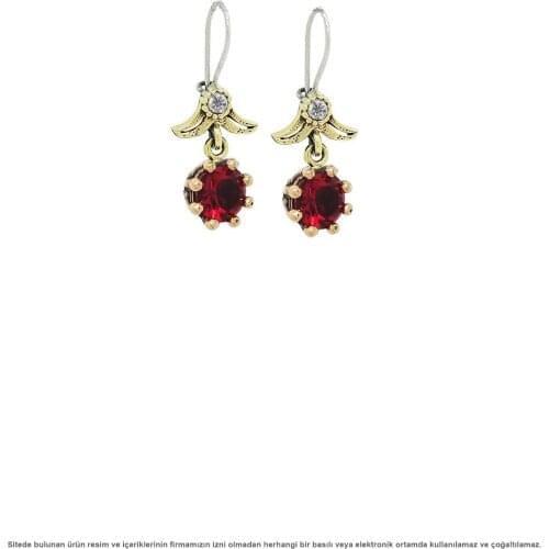 Silver Lal Cubic Zirconia Authentic Womens Earrings