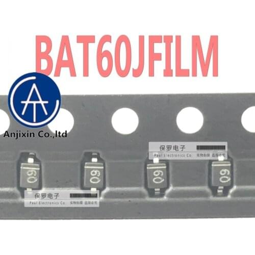 10pcs 100% orginal new Schottky diode BAT60JFILM BAT60J silk screen 60 SOD-323 0805 volume real stock