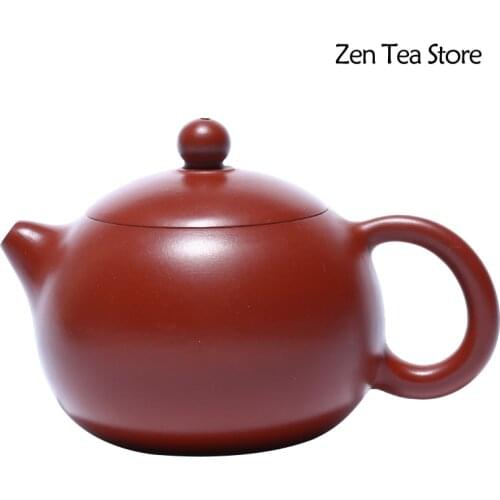 110ML Chinese Yixing Purple Sand Xi Shi Teapot Teaset Hand Made Pot Dahongpao Mud Kung Fu Tea Set Tea Ceremony Birthday Gift