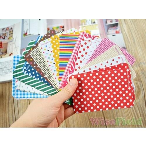 2021 Colorful 27PCS Scrapbook Masking Stickers Tape Craft Pack Decorative Labelling