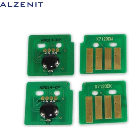 4Pcs GZLSPART For Xerox 7120 7125 7220 7225 OEM New Drum Count Chip Four Color Printer Parts On Sale