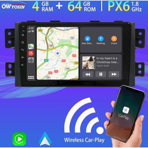 Android 10.0 PX6 4G+64G Car Multimedia Player For Kia Borrego Mohave 2008-2016 5*USB GPS Navigation Radio TDA7850 BT 5.0 DSP DAB