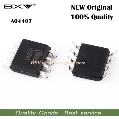 Free shippin 100pcs AO4407A 4407A AO4407 4407 MOSFET SOP-8 original authentic