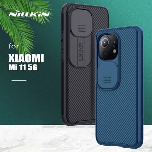 For Xiaomi Mi 11 5G Case Nillkin Super Frosted Shield Hard Slim PC Back Cover for Xiaomi Mi 11 Mi11 5G Phone Case