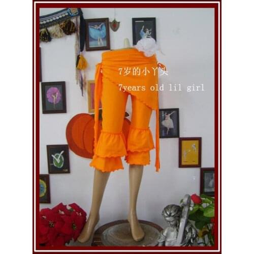 Lycra Cotton Tribal Belly Dance Tight Pants With Flounced Gothic Hoop Steampunk Skirt Yoga AT01 04