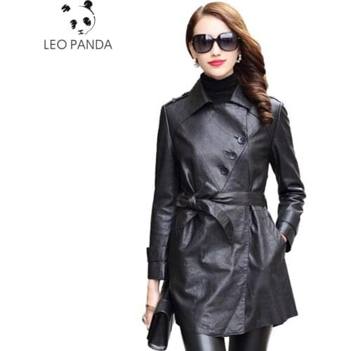 Liopfg Women's Leather Jackets
