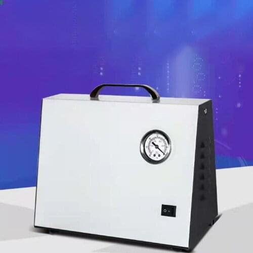 Oil-free diaphragm vacuum pump Laboratory water vacuum pump Pressure pump Small pumping vacuum pump