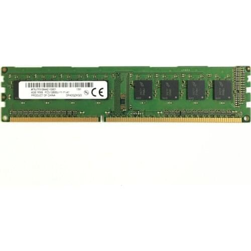 Micron chipset PC Memory RAM Memoria Module Computer Desktop DDR3 4GB PC3 12800U 4G 1600 MHZ