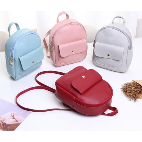 Mini Bags For Women Crossbody Bag For Teenage Girl Waterproof Rucksack Shoulder Phone Purse Small Travel Backpack Female Bagpack