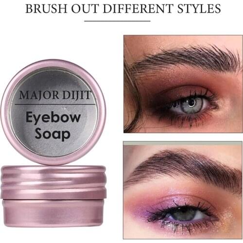 Eyebrow Soap Wax Waterproof Fluffy Feathery Eyebrows Pomade Gel Eyebrow Cream Eyebrow Styling Soap Kit Tint Cosmetics TSLM2