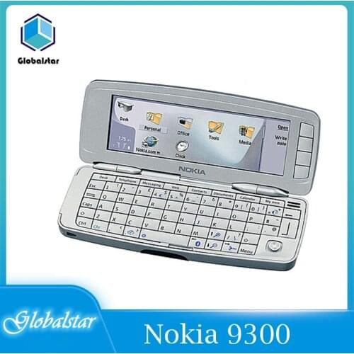 Nokia 9300 Refurbished Original Unlocked Nokia 9300 Flip GSM Mobile Phone Symbian 7.0s With Multi-language Free shipping