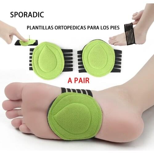 2pcs Flat Foot Arch Support Orthopedic For Plantillas Ortopedicas Para Los Pies Feet Breathable Pad Hiking Camping Accessories