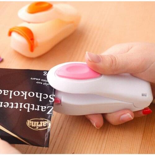 Portable Mini Heat Sealing Machine Impulse Sealer Seal Packing Plastic Bag Impulse Sealer Seal Packing Plastic Bag Work With Bat
