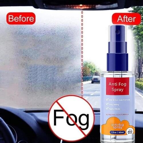 60ml Glasses Anti-fog Spray Swimming Glasses Glass Eyeglass Lens Defogger Safety Anti Fog Spray Household Merchandises