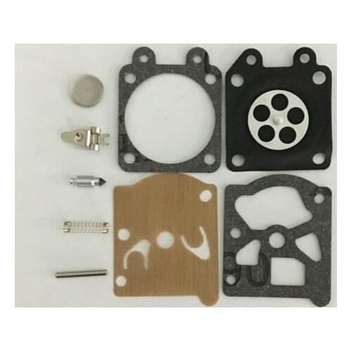 Carburetor repair kit fits Poulan 2150 2450 Partner 350 351 370 P350 P351 Oleo Mac Chainsaw carburettor diaphragm rebuild