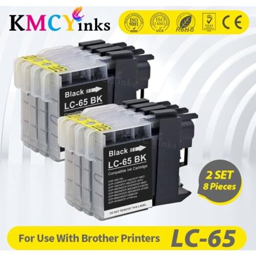 KMCYinks Compatible Ink Cartridge LC11 LC16 LC38 LC39 LC60 LC61 LC65 LC67 LC975 LC980 LC985 LC990 LC1100 For Brother DCP- J140W