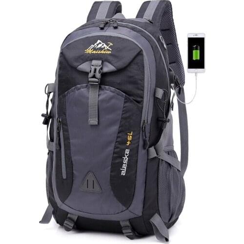 45L Unisex Waterproof Men backpack Women Travel Pack sports bag pack Outdoor Mountaineering Hiking Climbing Camping backpack
