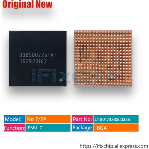 4pcs/lot U1801 PMU for iPhone 7 7plus 338s00225-A1 Main/Large/Big Power Management PMIC IC