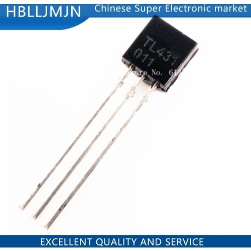 50PCS TL431 TO92 TL431A 431