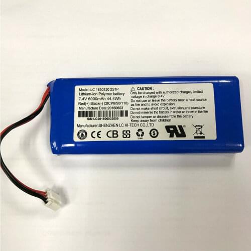 6000mAh 1650120 GL300C Battery For DJI LC 2S1P MG-1 PART68 Phantom 3 3adV 3A 3P Inspire Remote Controller Battery