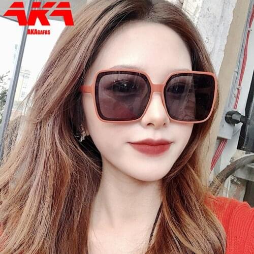 AKAgafas Oversized Women Sunglasses 2021 Vintage Square Luxury Women Sunglasses Brand Design Classic Luxurious Female Eyewear