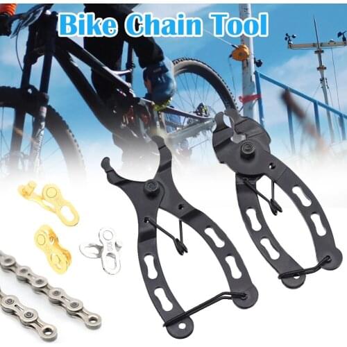 Bike Chain Repair Tool Bike Link Pliers 2-in-1 Missing Link Removing Tool for MTB, Road Bikes