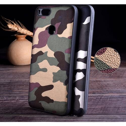 Camouflage leather case for Xiaomi Mi A1 Mi5x with Camouflage design ,with TPU+PC 2in1 material ,for Mi A1 Mi5x phone cover