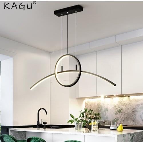 Dining Room Chandelier Creative Personality Style Dining Table Bar Counter Study Room Chandelier Modern Minimalist LED Light
