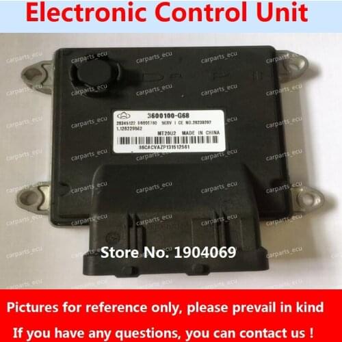 Engine Computer Board B6000780 28345122 3600100-G68 MT22 ECU B6000774 28321115 3600010-G31 For Changan ounuo Car