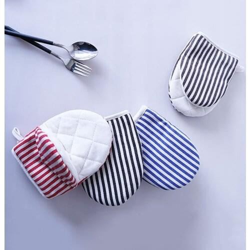 Mini Oven Mitts Duckbill Non-Slip Anti-Hot Soft Comfortable Gloves For Handling Hot Cookware Durable Grip Set Practical Tools