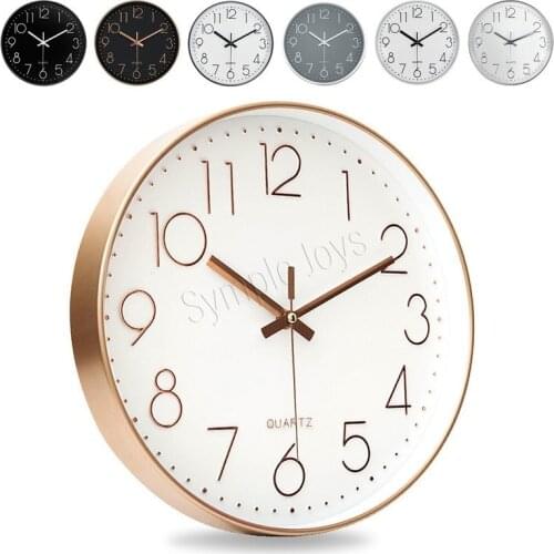 Sunshine Xiaomi Minimalist Wall Clock Silent Quartz Movement 30cm Round Nordic Style Simple and Elegant [CHRISTMAS GIFT]