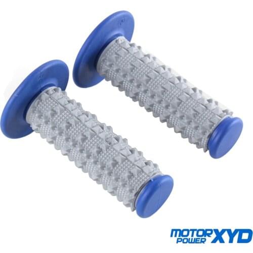 Motocross Motorcycle Handlebar Grips Double Color Hand Grips New Hand Grip Handle MX Grip For Dirt Pit bike