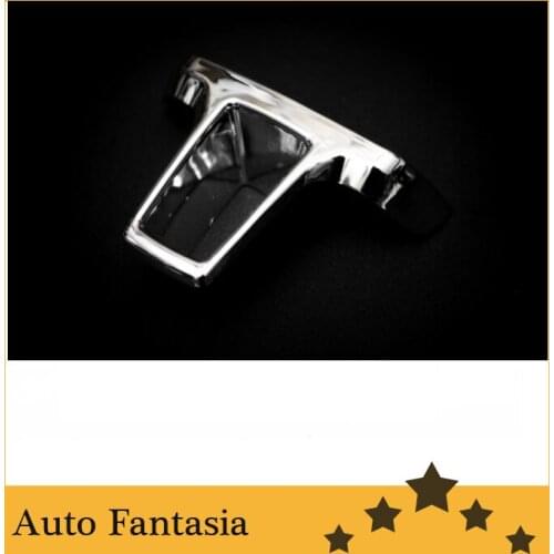 Chrome Steering Wheel Bottom Stick On Insert for Volkswagen Golf MK6 free shipping