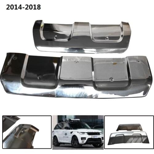 CITYCARAUTO STEEL MATEL FRONT REAR BUMPER FIT FOR Range Rover Sport SUV 2014-2018 PARTS BUMPERS