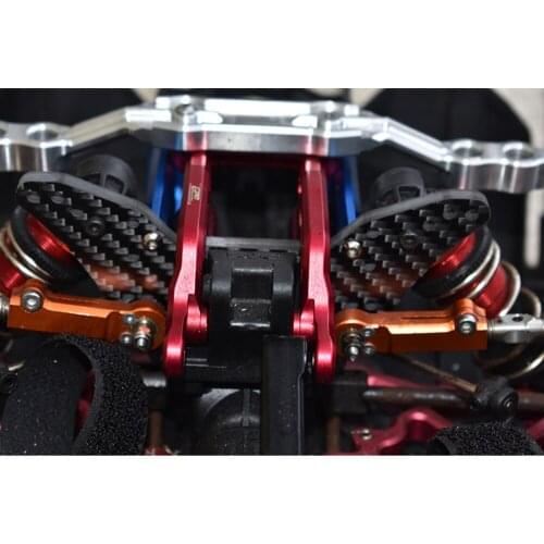 Carbon Fiber Front/Rear Shock Absorber Shock Tower for ARRMA 1/7 LIMITLESS ALL-ROAD -ARA109011 RC Car Upgrade Part