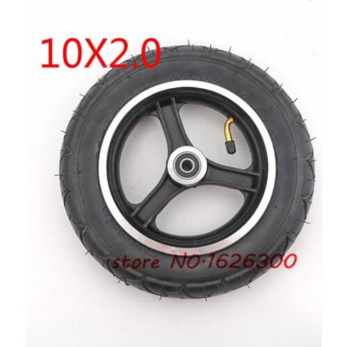 10x2.0 tire and inner tire wheel rim 10 inch tyre Inner tube for Electric Scooter Balancing Hoverboard self Smart Balance Tire