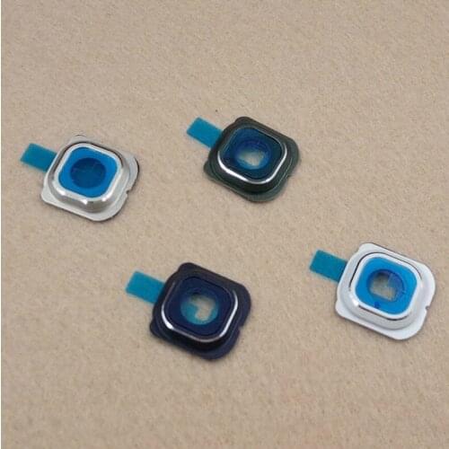 1PCS Rear Back Camera Glass Lens For Samsung S6 Edge G9250 G925 Camera Glass Lens Cover Circle+Adhesive