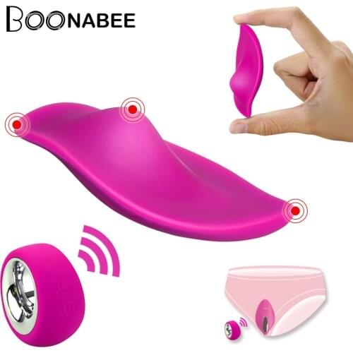 Remote Control Wearable Vibrator, Sex Toys for Women Clitoris Stimulator Erotic Toys For couple Vibrating Panties Toys for Adult
