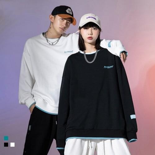 Crewneck Sweatshirt Hooded Men Japanese Style Harajuku Womens Streetwear Boy Pullovers Thick Fleece Hip Hop Pure Mens Clothing