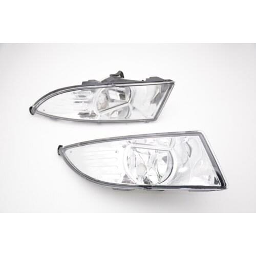 1Pair New Front Fog Lights Fog Lamps For Skoda Fabia 2011-2014